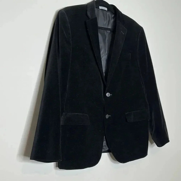 JF J.Ferrar Velvet Mens Super Slim Stretch Fabric Super Slim Fit Sport Coat - Picture 6 of 9